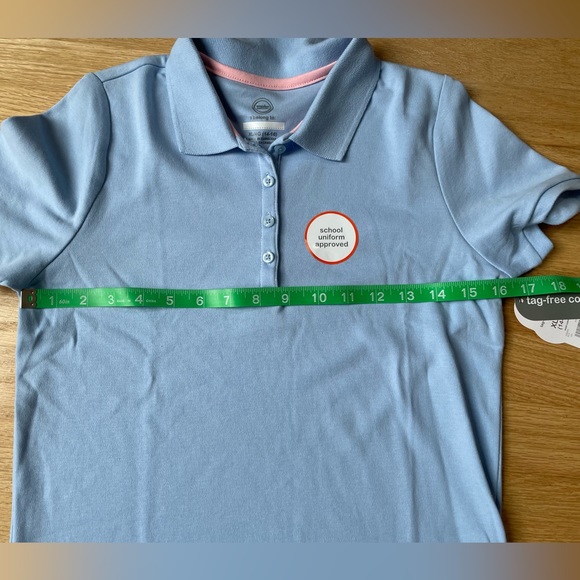 Bundle of Light Blue School Uniform Tops Size Large NEW WITH TAGS - Picture 10 of 11